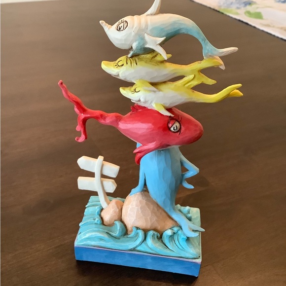 One Fish Two Fish Figurine by Jim Shore - Picture 3 of 4